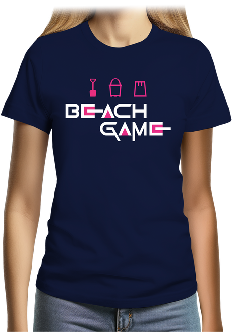 T-Shirt Femme Beach game