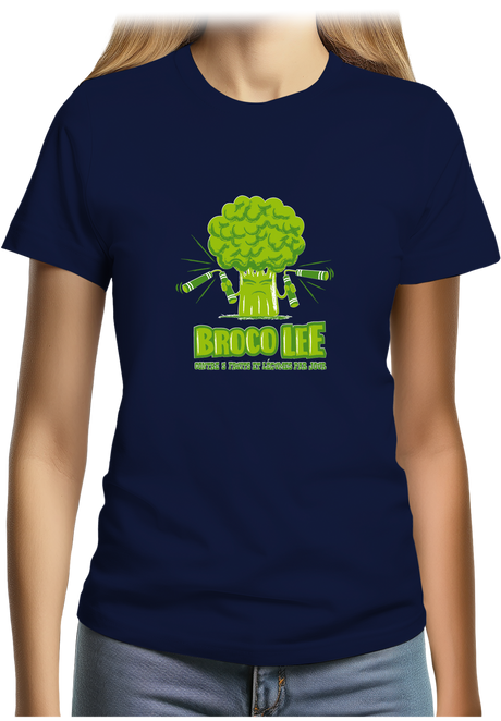 T-Shirt Femme Broco Lee contre 5 fruits et légumes