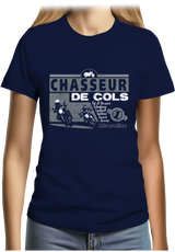 T-Shirt Femme Chasseurs de cols adrenaline moto