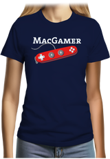 T-Shirt Femme La manette MacGamer