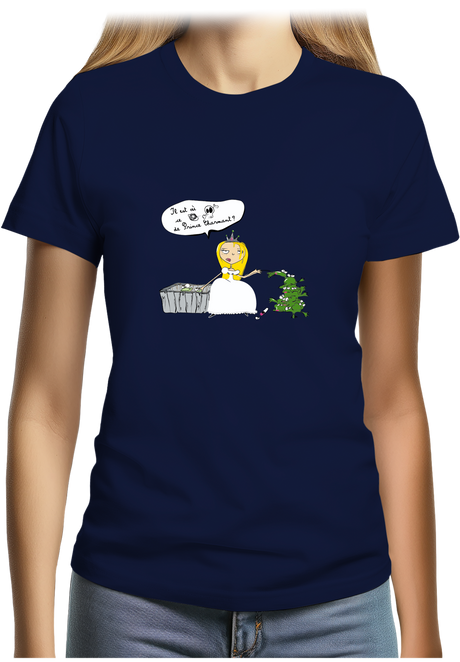 T-Shirt Femme Je cherche le prince charment