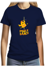 T-Shirt Femme Poule Dance