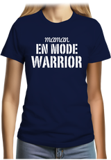 T-Shirt Femme Maman en mode Warrior