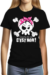Tee-Shirt Femme Quand je dis non c'est non