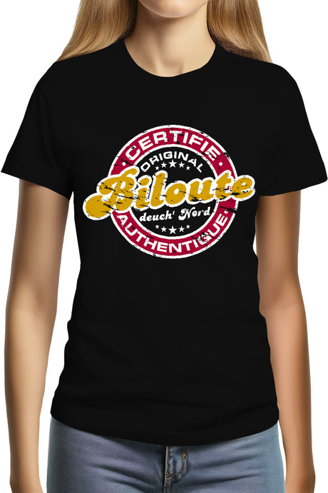 Tee-Shirt Femme Certifie authentique biloute