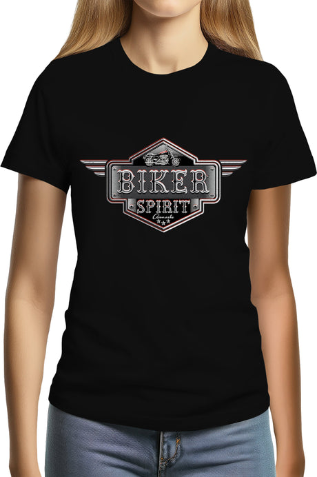 T-Shirt Femme L'esprit biker