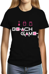 Tee-Shirt Femme Beach game