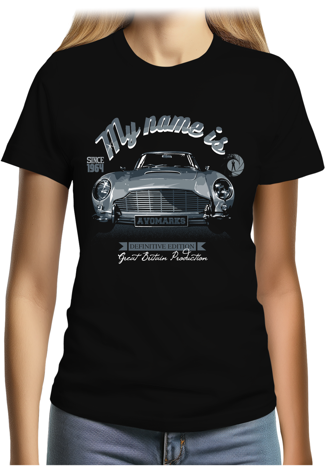 T-Shirt Femme My name is Bond