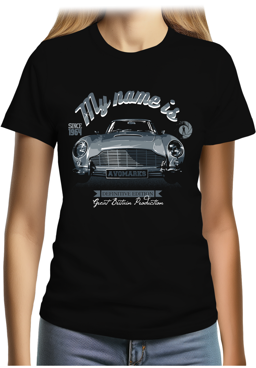 T-Shirt Femme My name is Bond