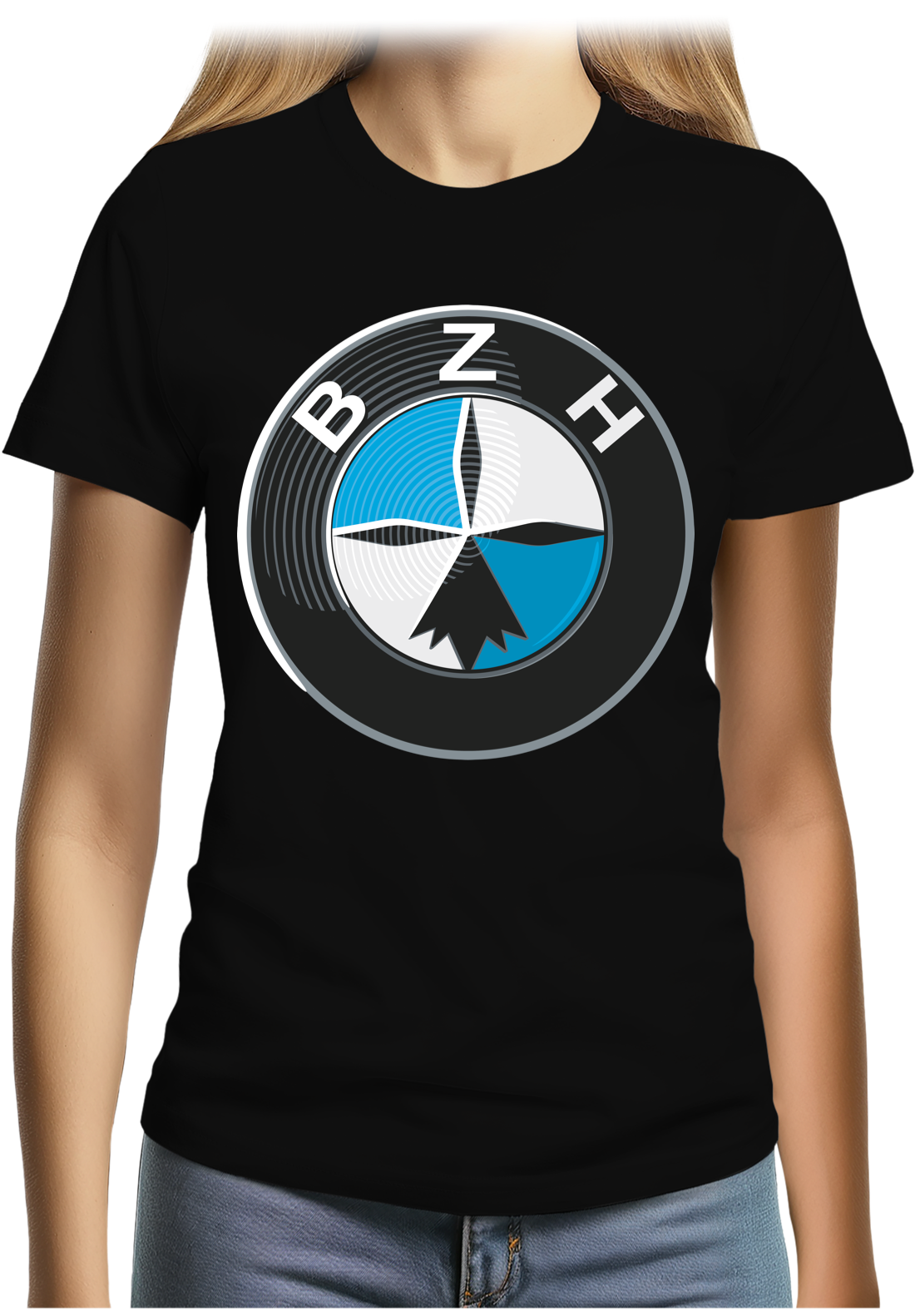 T-Shirt Femme BZH Das auto