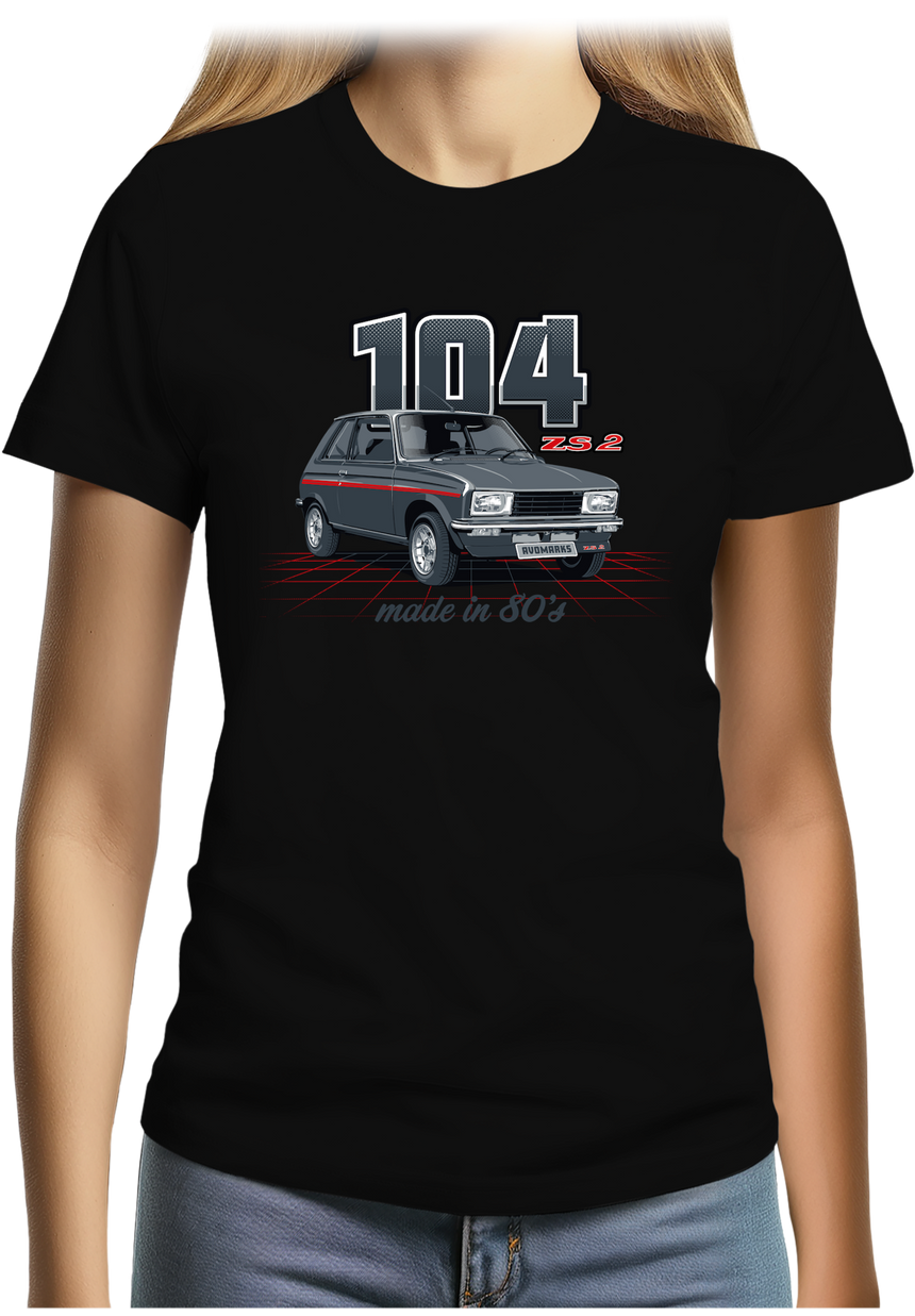 T-Shirt Femme Voiture 104 Zs 2