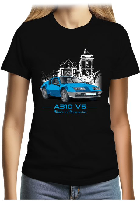 T-Shirt Femme A310 V6 Made in Normandie