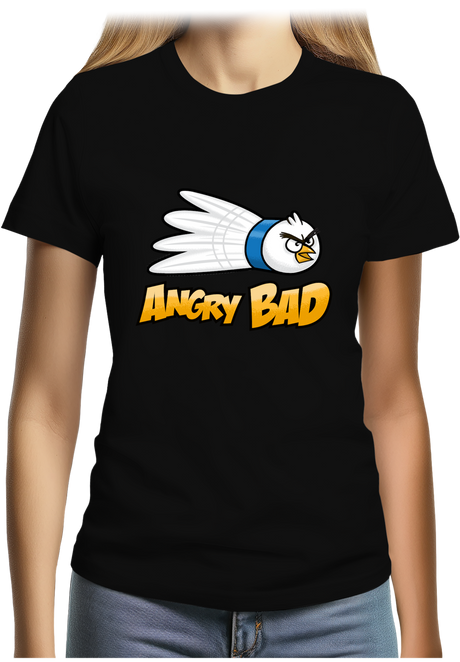 T-Shirt Femme Angry Bad, objectif tout détruire