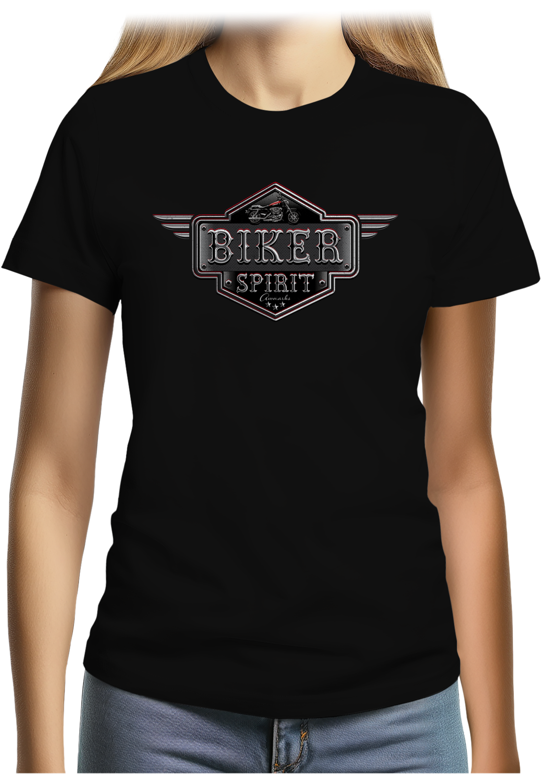 T-Shirt Femme L'esprit biker