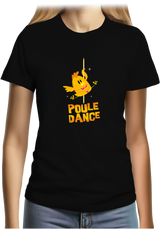 T-Shirt Femme Poule Dance