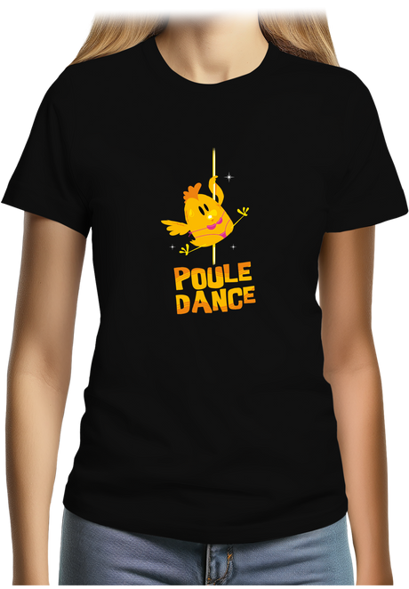 T-Shirt Femme Poule Dance