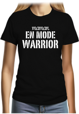 T-Shirt Femme Maman en mode Warrior