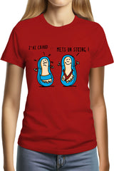 T-Shirt Femme Tong String