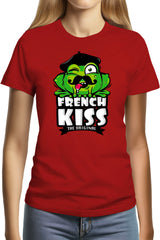 Tee-Shirt Femme FRENCH KISS la grenouille