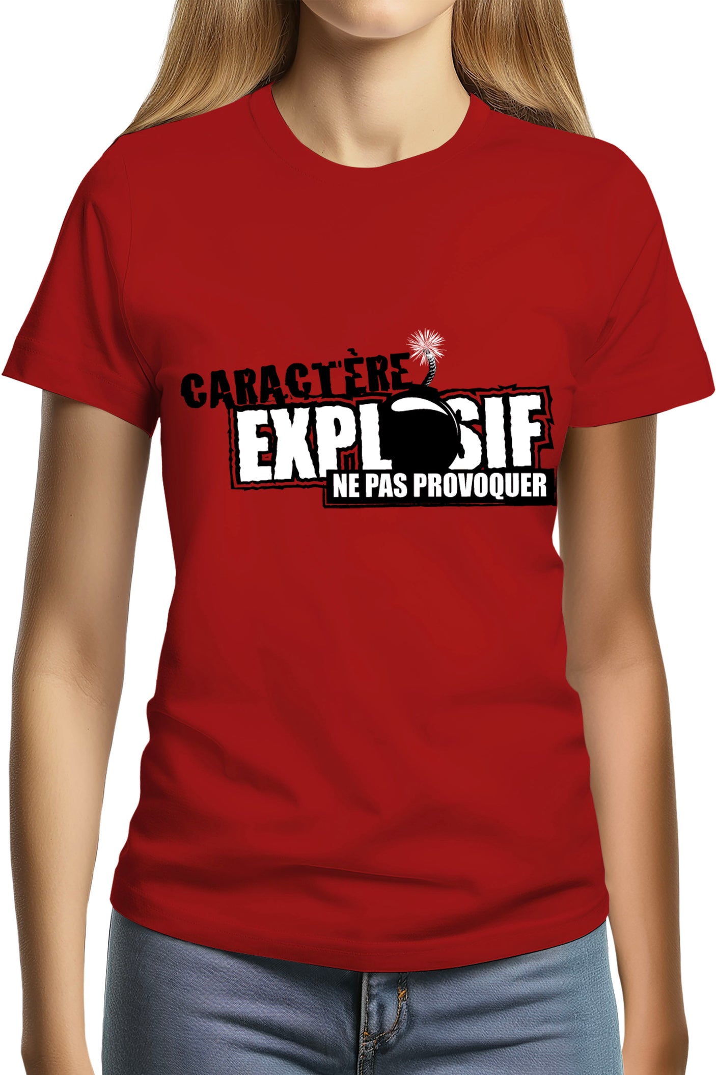 Tee-Shirt Femme Caractère explosif