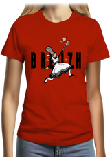 T-Shirt Femme Crêpes bretonnes sportives