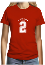 T-Shirt Femme Le sport et moi ça fait 2