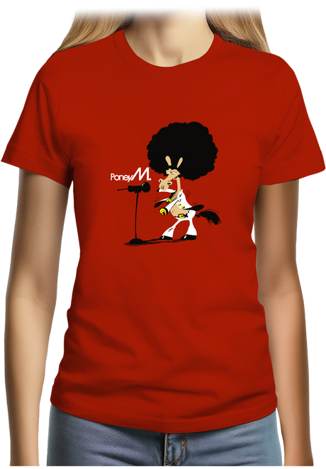 T-Shirt Femme Poney M