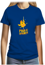T-Shirt Femme Poule Dance