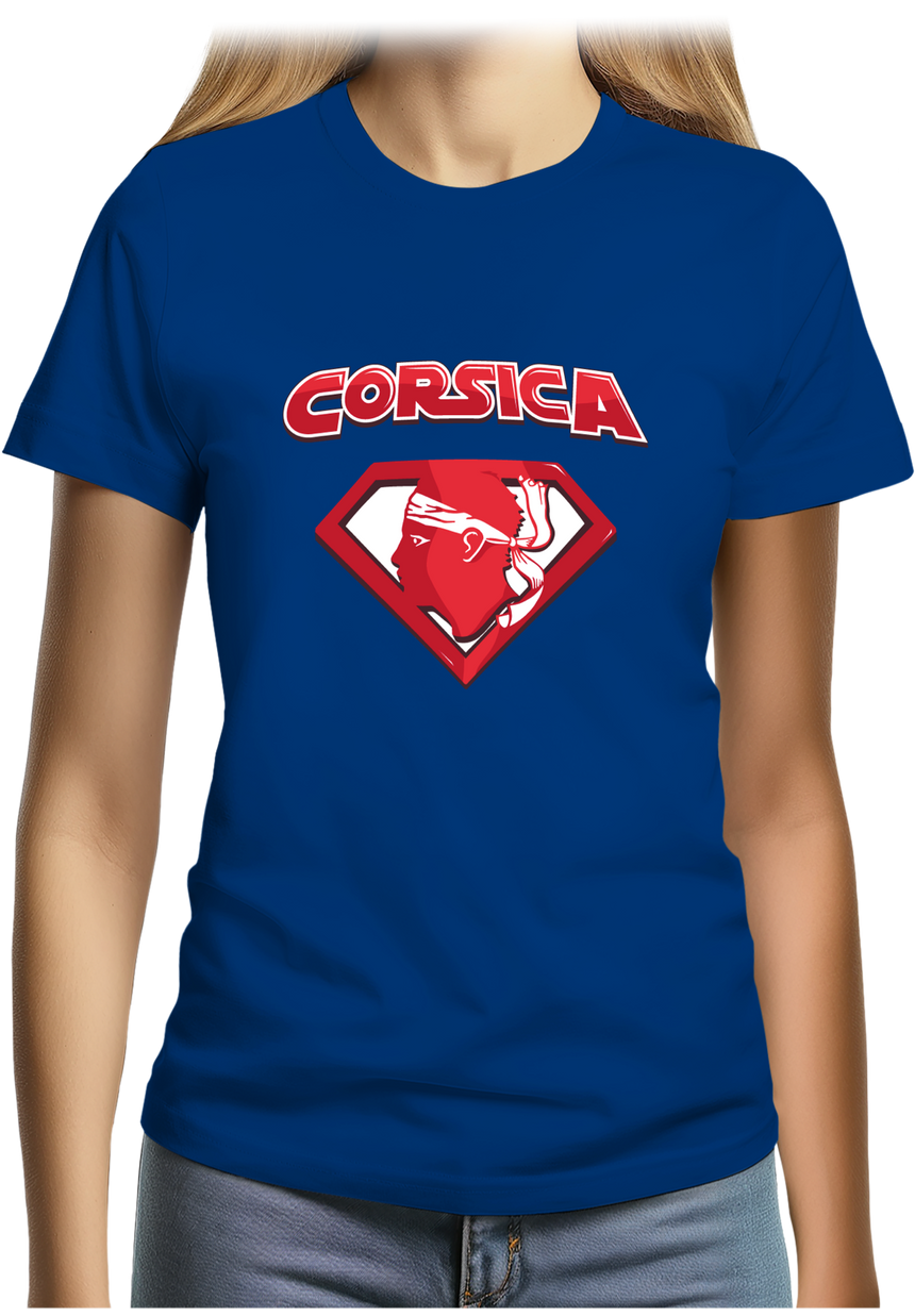 T-Shirt Femme Super Corsica