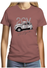 T-Shirt Femme La deuch en dessin