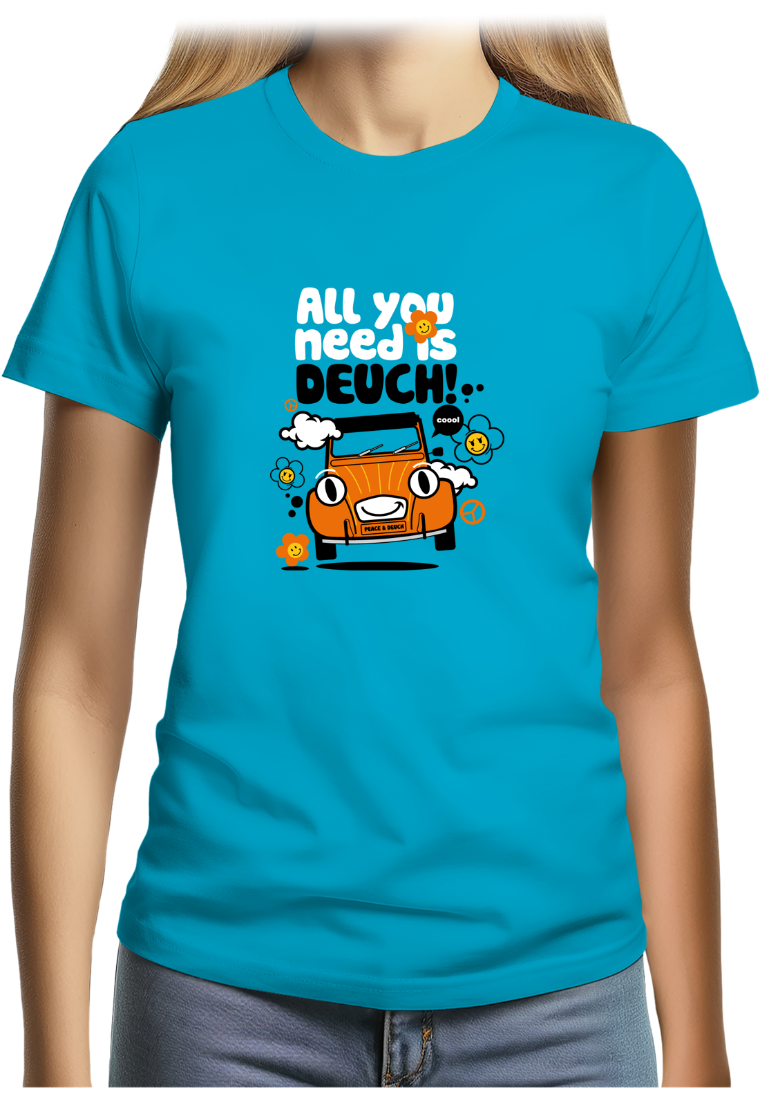 T-Shirt Femme All You Need Is Deuch