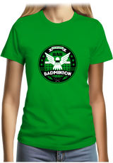 T-Shirt Femme Bad badminton university