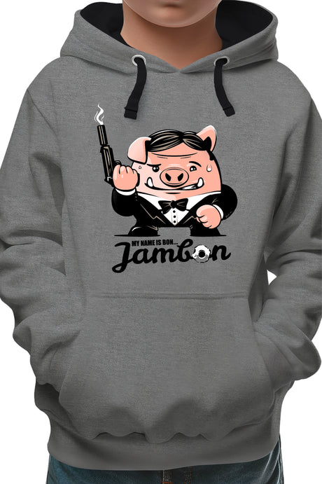 Sweat Enfant My name is Jean JAMBON