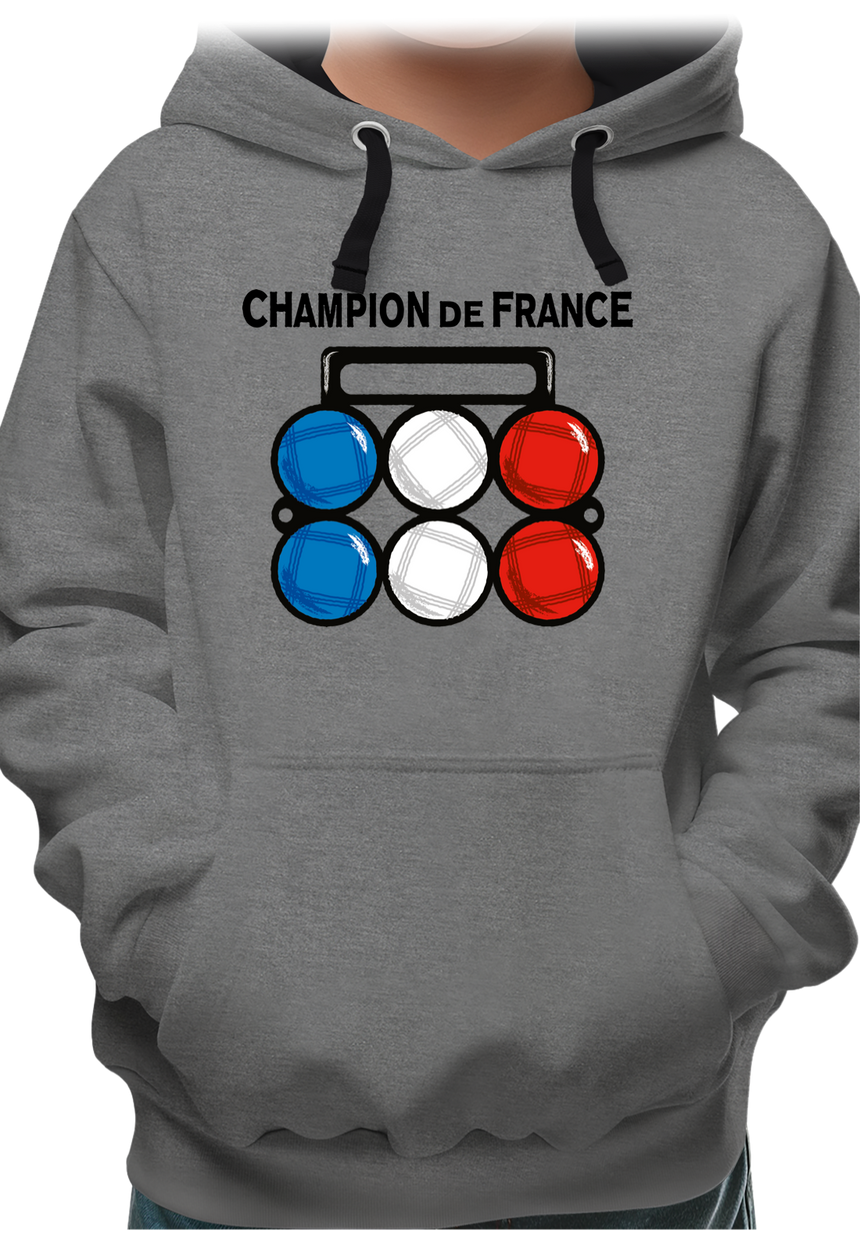 Sweat Enfant Champion de France de pétanque