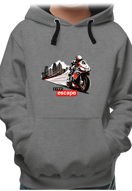 Sweat Enfant Milan city escape en moto