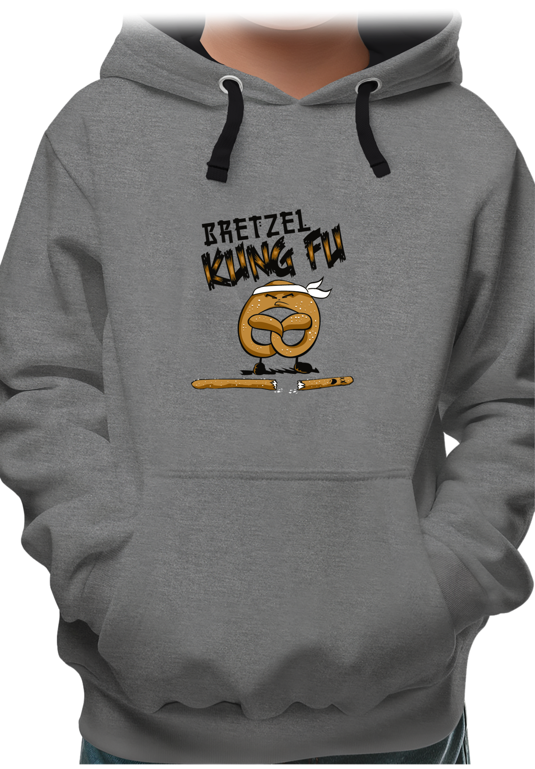 Sweat Enfant Le Bretzel est plus fort que le Stick
