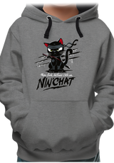 Sweat Enfant Mon chat déchire tout c'est un ninja
