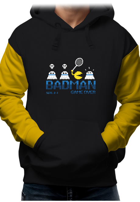 Sweat Adulte BadMan, le jeu video de badminton