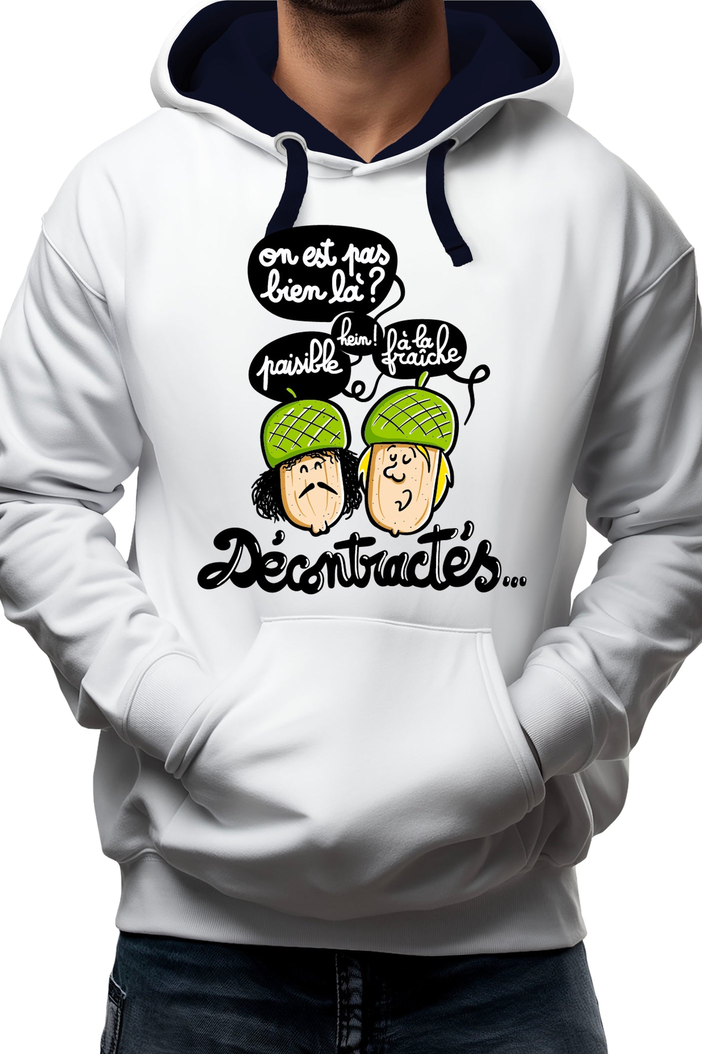 Sweat Adulte Décontractes Gland