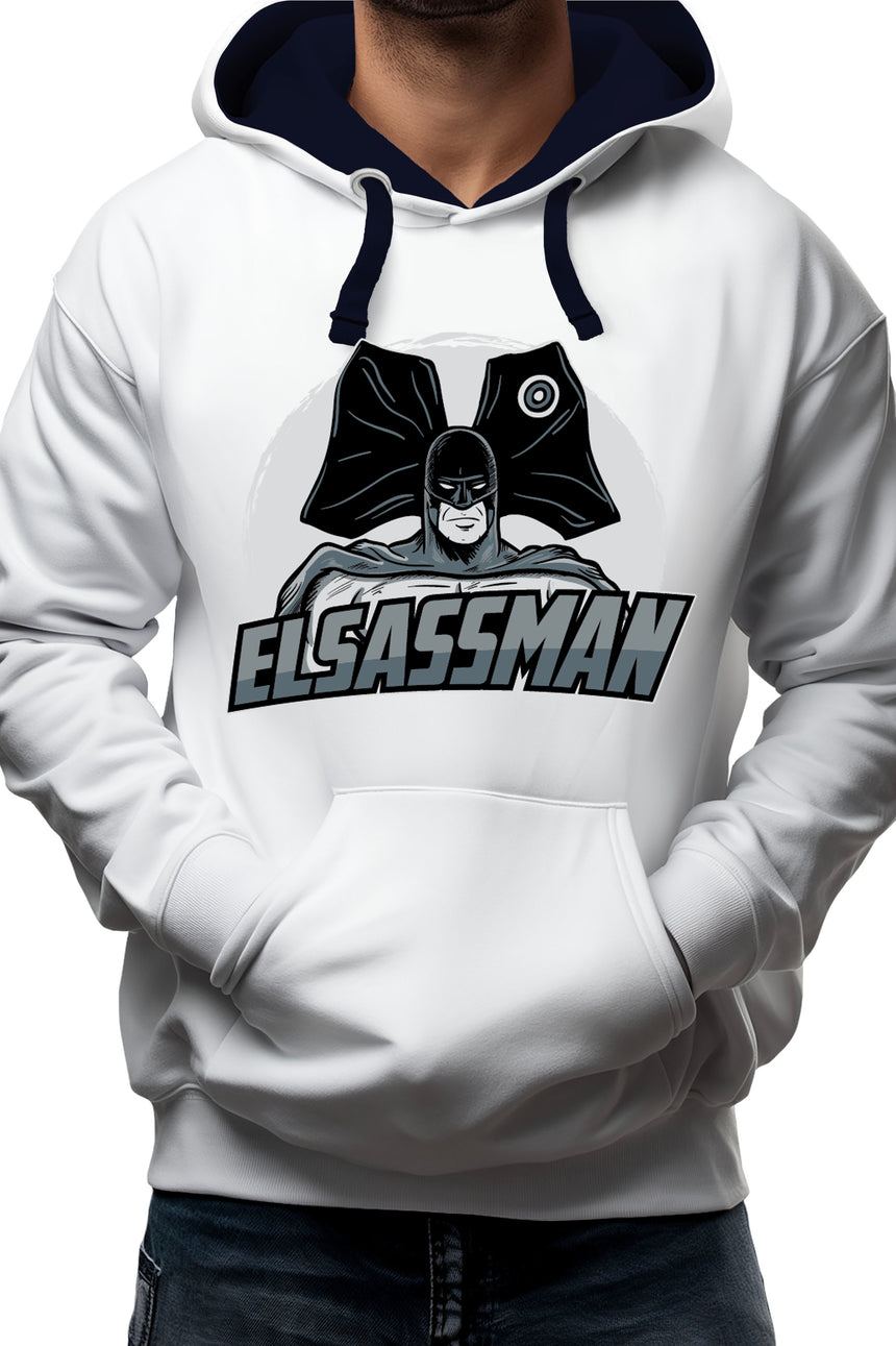 Sweat Adulte L'Alsacien qui a des super pouvoirs