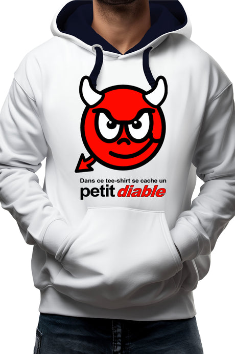 Sweat Enfant Dans ce tee shirt se cache un petit Diable
