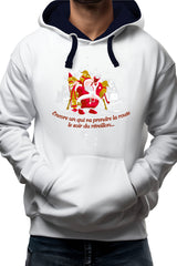 Sweat Adulte Reveillon du pere noel