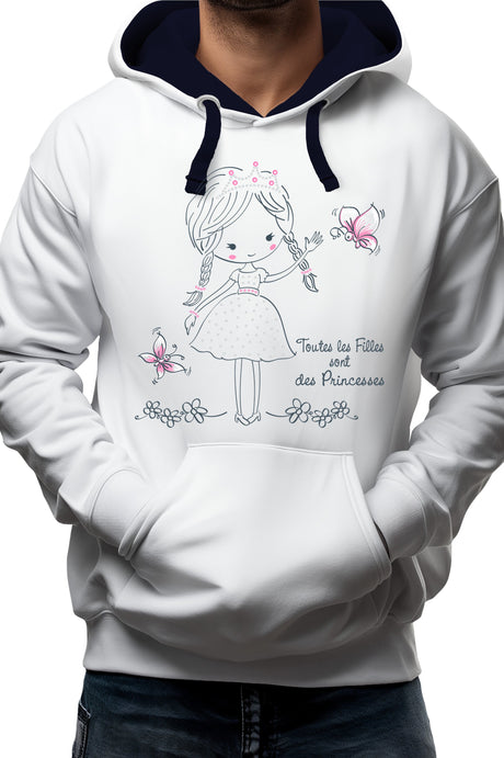 Sweat Enfant Les filles sont des princesses