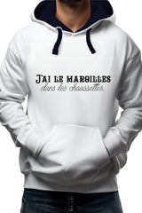 Sweat Adulte J'ai le maroilles dans les chaussettes