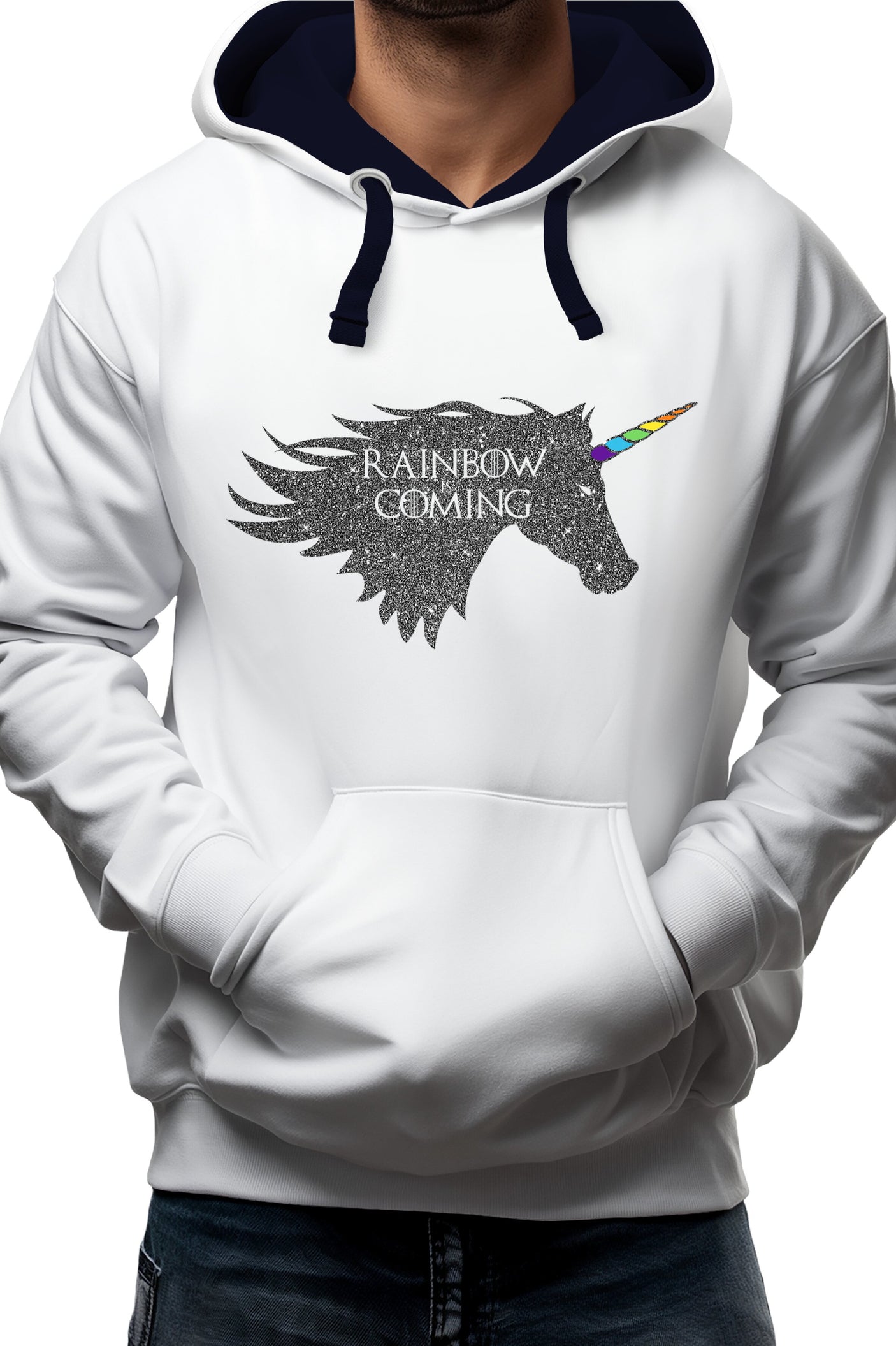 Sweat Enfant Raimbow unicorn is coming
