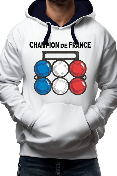 Sweat Enfant Champion de France pétanque
