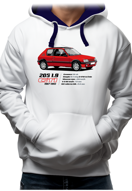 Sweat Adulte 205 1,9 GTI