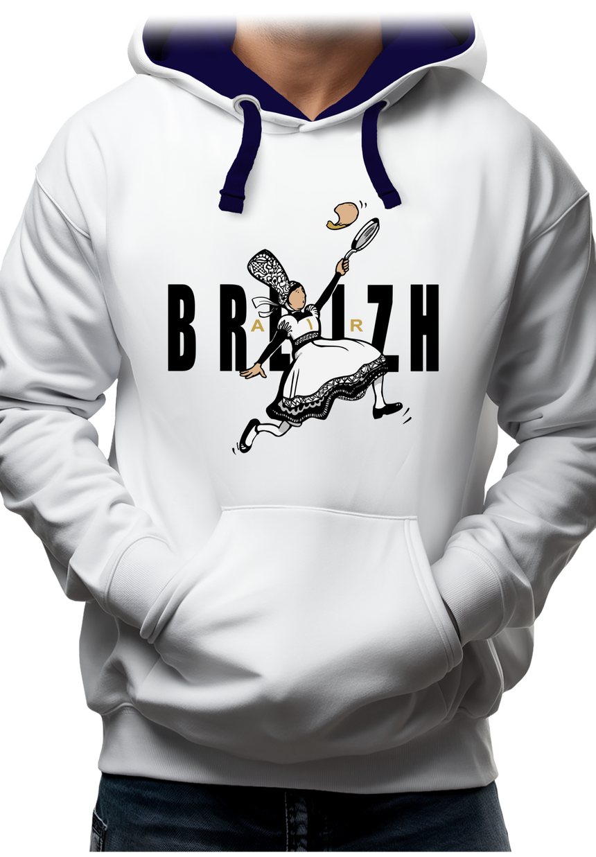 Sweat Adulte Air Breizh les crêpes bretonnes sportives