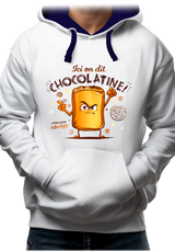 Sweat Adulte Ici on dit chocolatine !