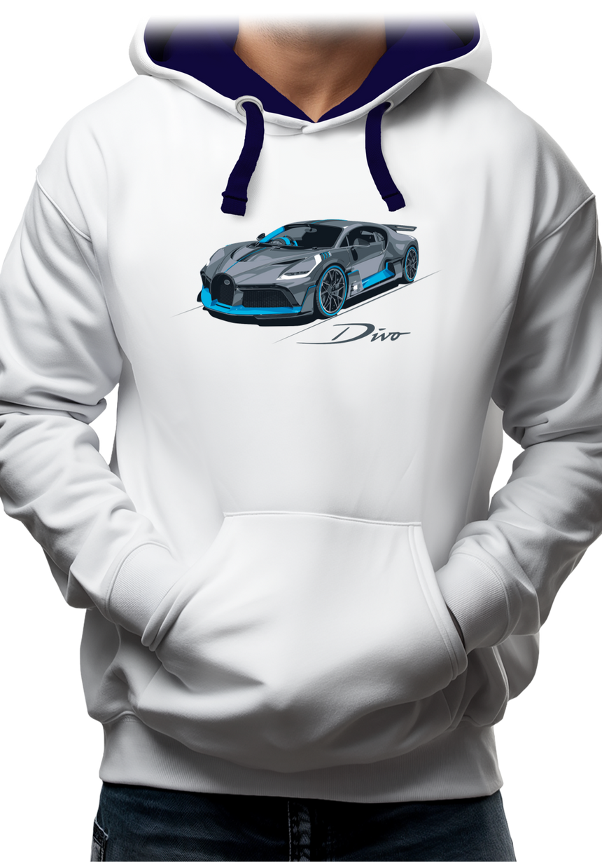 Sweat Adulte Voiture L'hypercar Française